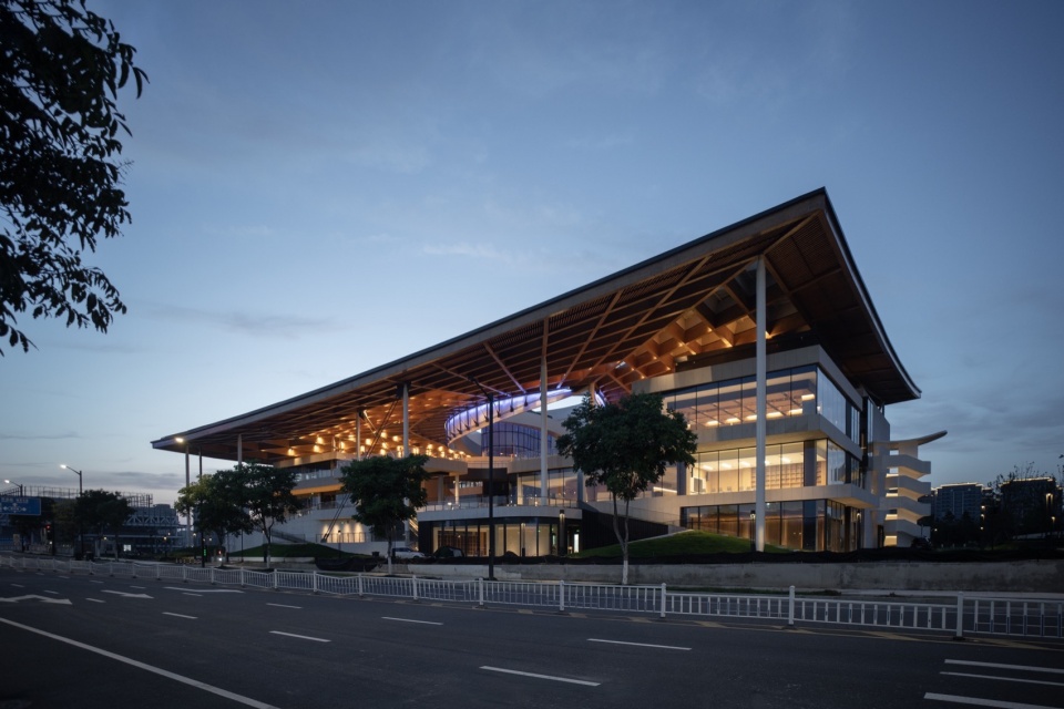 jiaxing hrnt cultural center by sup atelier of thad
