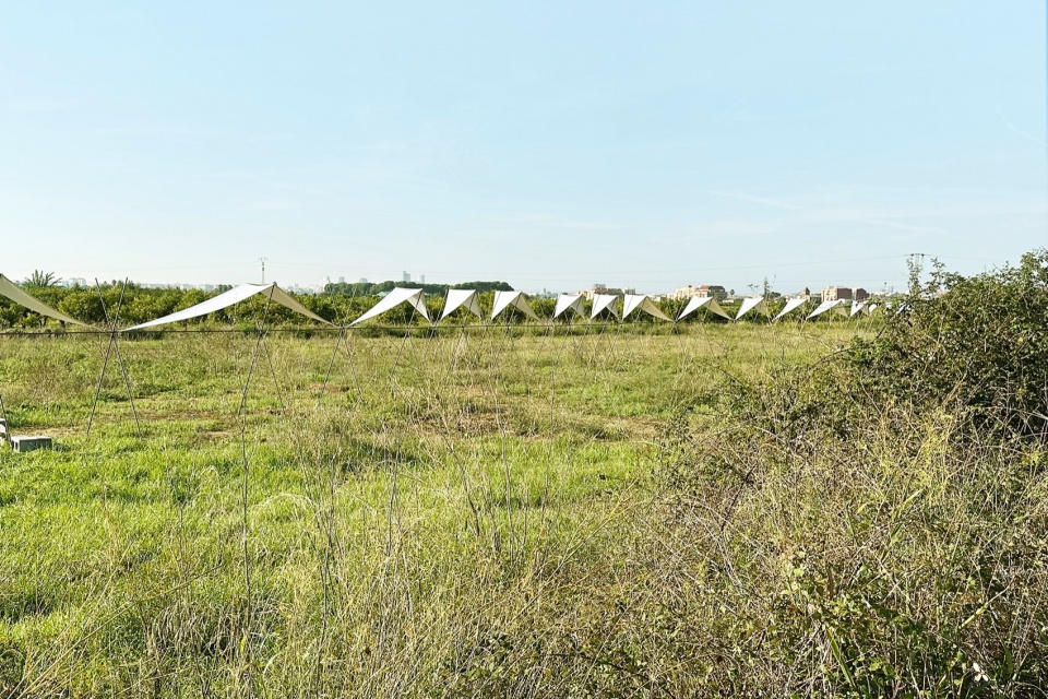 100 Linear Meters Pavilion by Eletres Studio