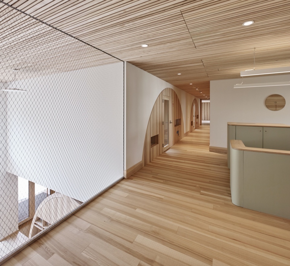 A house for children in a Pinegrove Christian Schmoelz Architekt