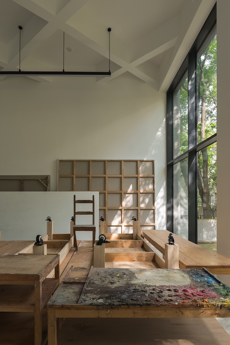 Blue Roof Artist Studio Renovation