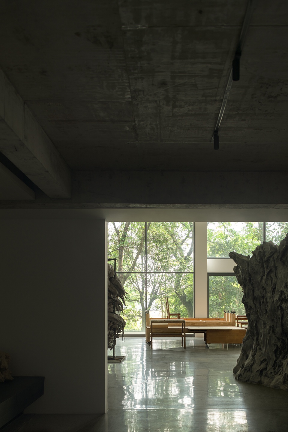 Blue Roof Artist Studio Renovation