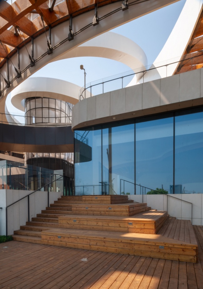 jiaxing hrnt cultural center by sup atelier of thad