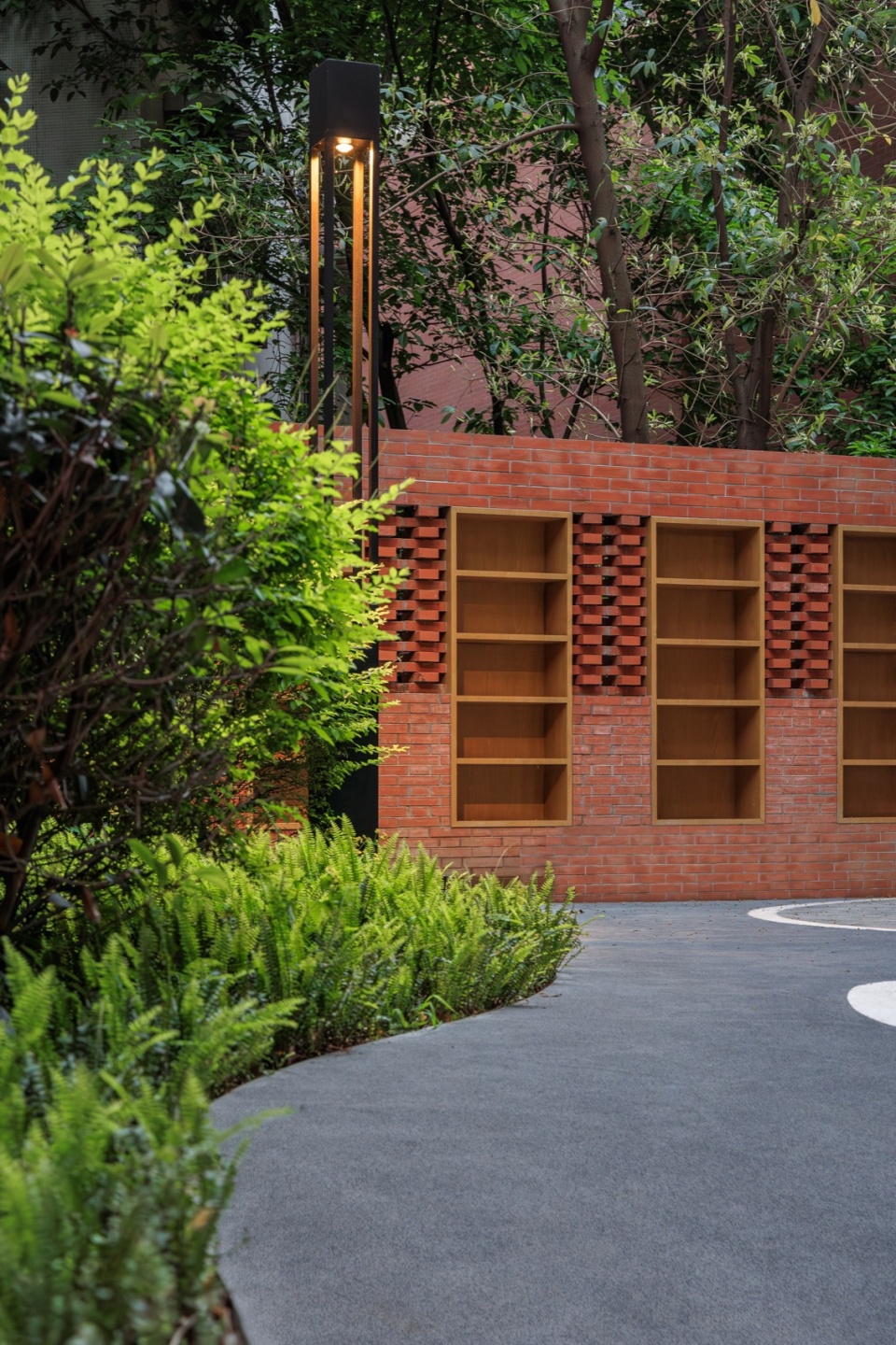 landscape transformation of zhangjiagarden campus bashu secondary school by aofan design