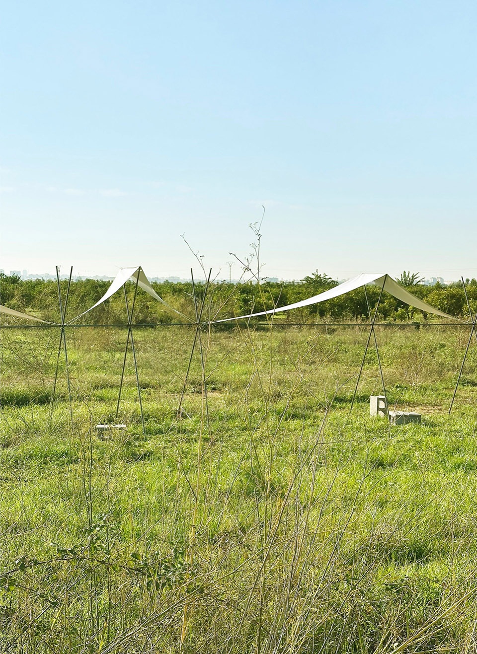 100 Linear Meters Pavilion by Eletres Studio