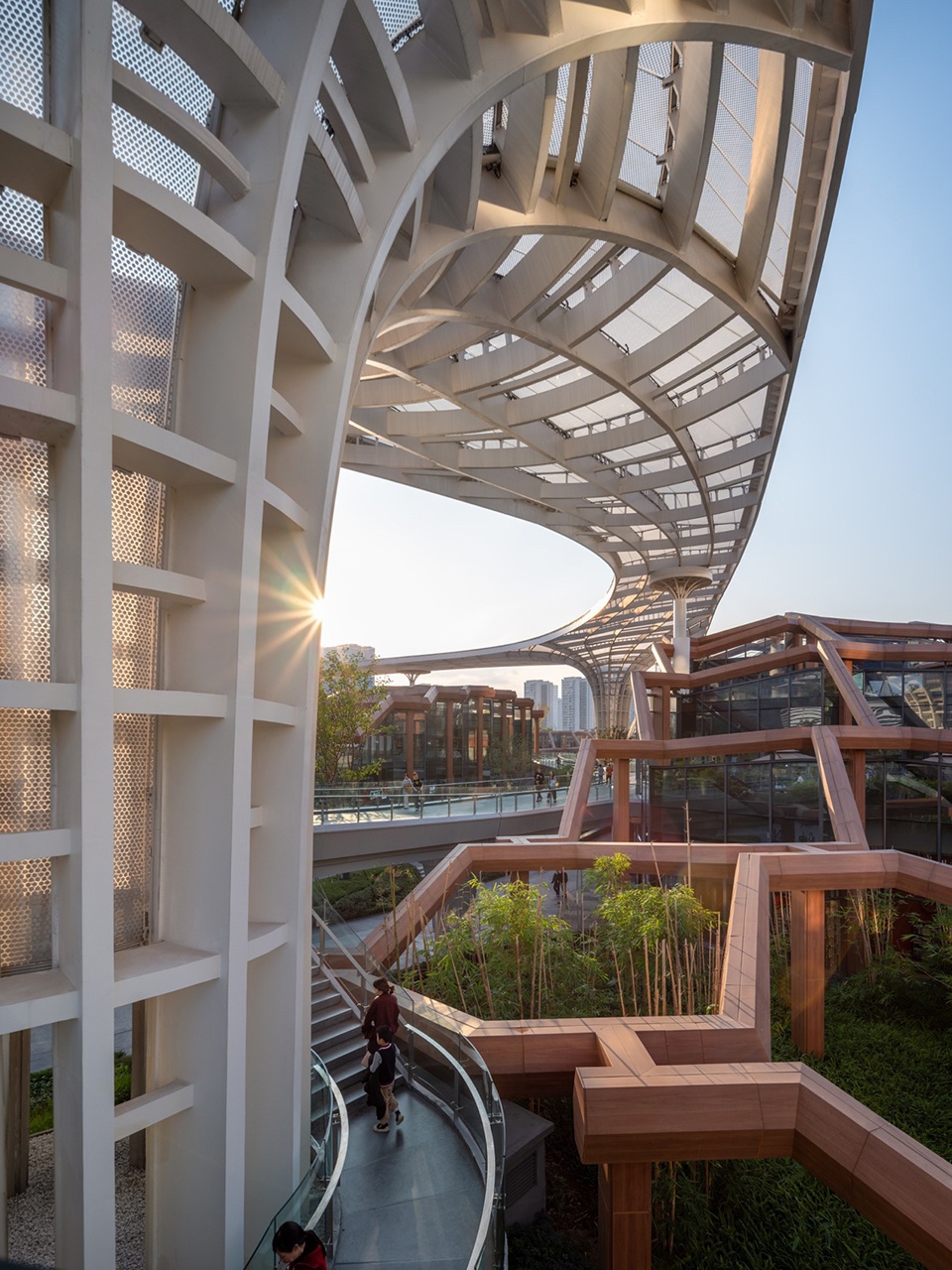 Yibin High Speed Railway Station Gateway Development in Sichuan Province by Pelli Clarke Partners