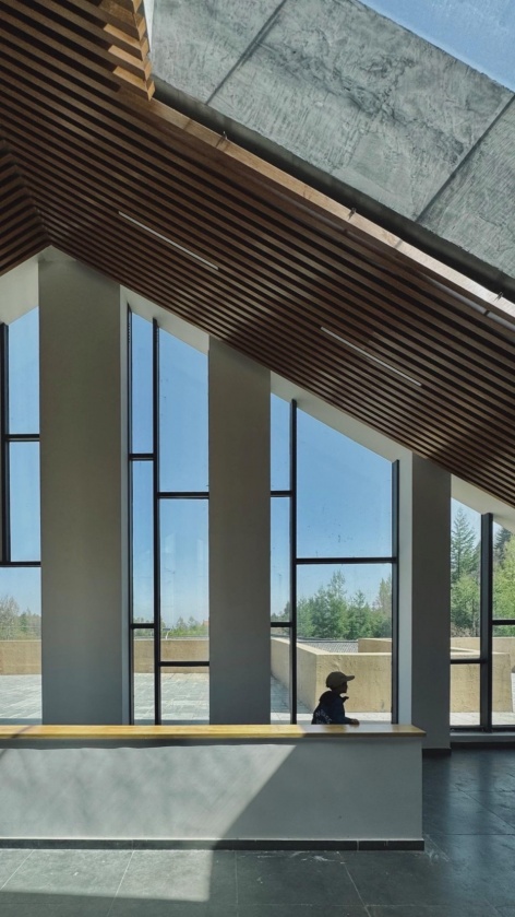 luojiagmo art museum by subtle architects of xauat