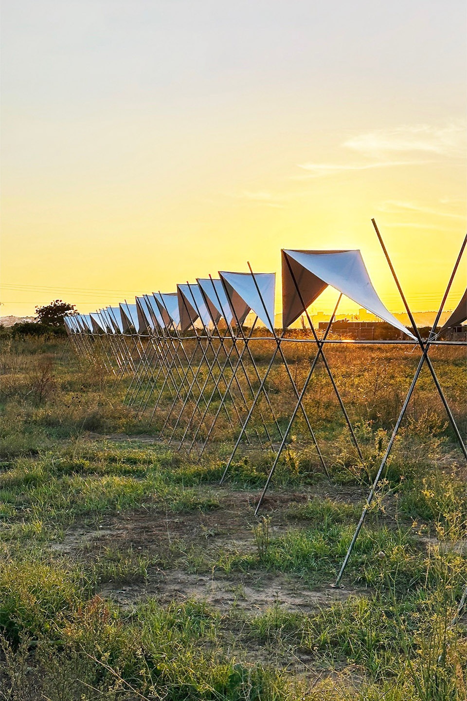 100 Linear Meters Pavilion by Eletres Studio