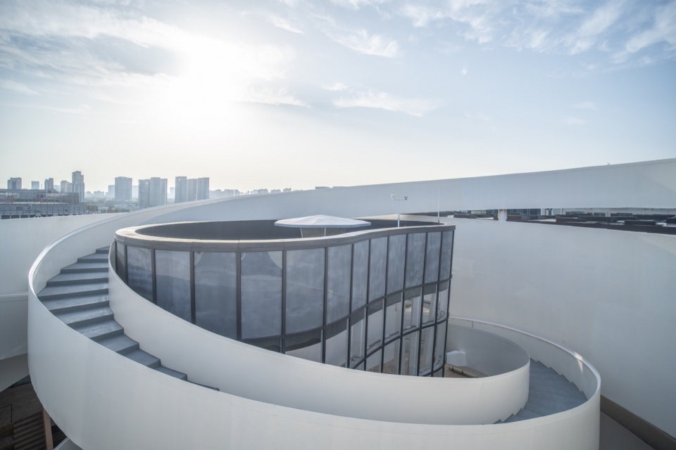 jiaxing hrnt cultural center by sup atelier of thad