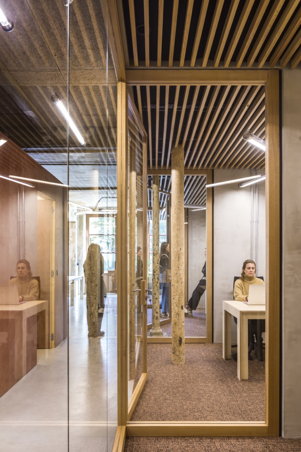 offices in former workshops by nicola spinetto architectes