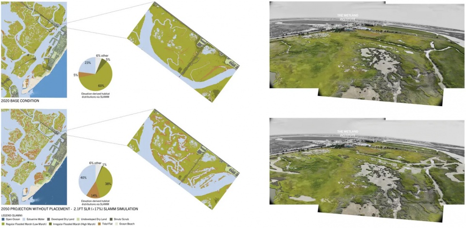 2025 asla research award of honor about time adaptive management for coastal salt marshes emlab the wetlands institute