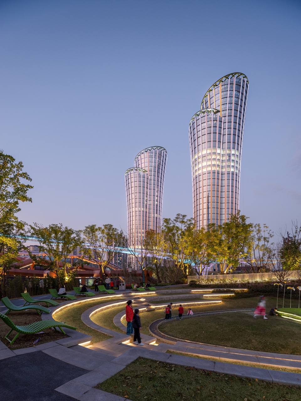 Yibin High Speed Railway Station Gateway Development in Sichuan Province by Pelli Clarke Partners