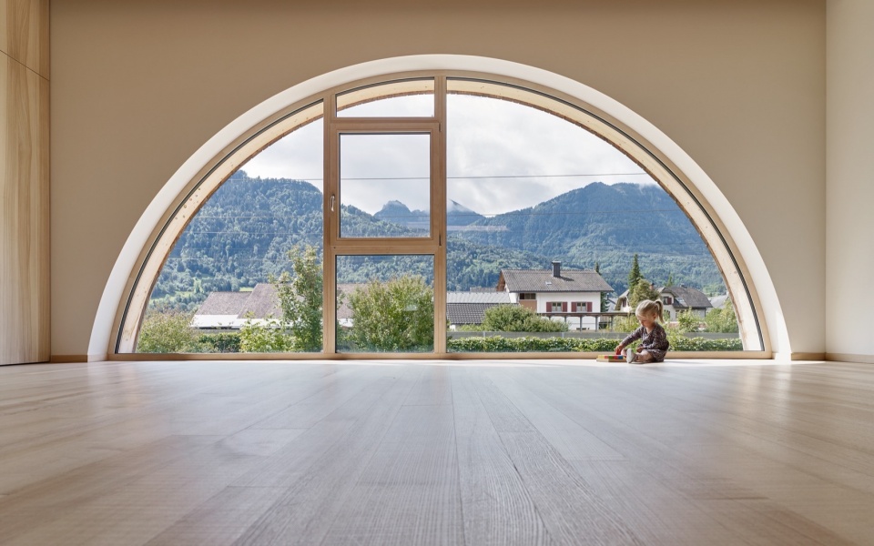 A house for children in a Pinegrove Christian Schmoelz Architekt