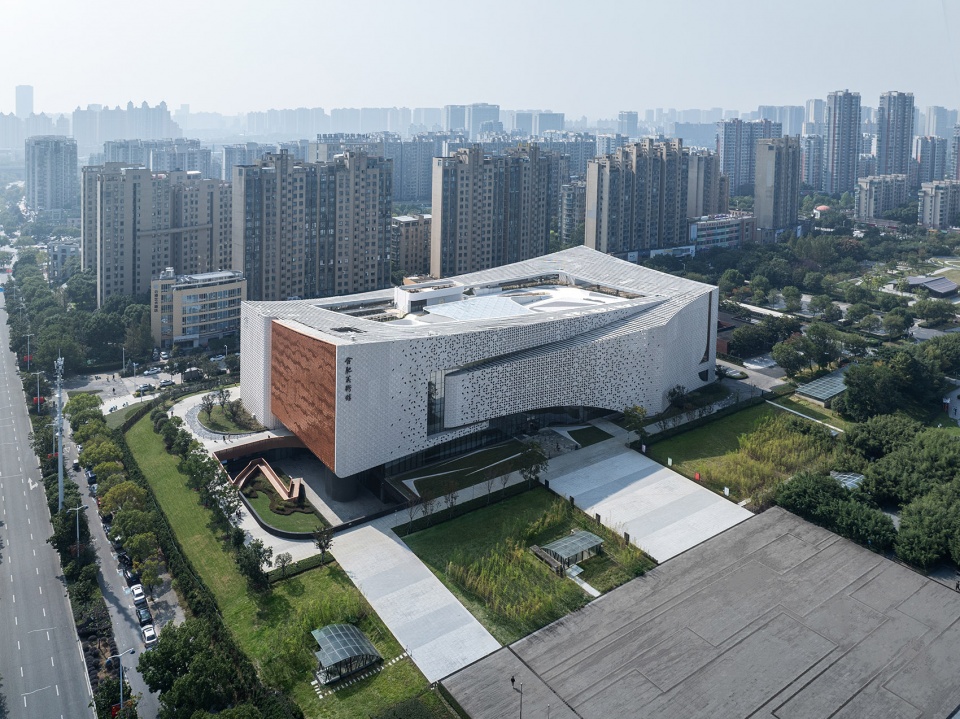 Hefei Art museum by Tongji Architectural Design