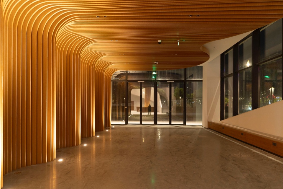 jiaxing hrnt cultural center by sup atelier of thad