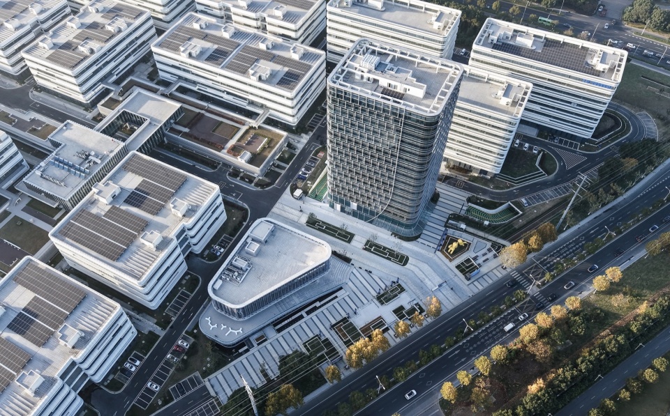 binhu fosun humanoid robot industrial park by jiangsu bosen architectural design co ltd