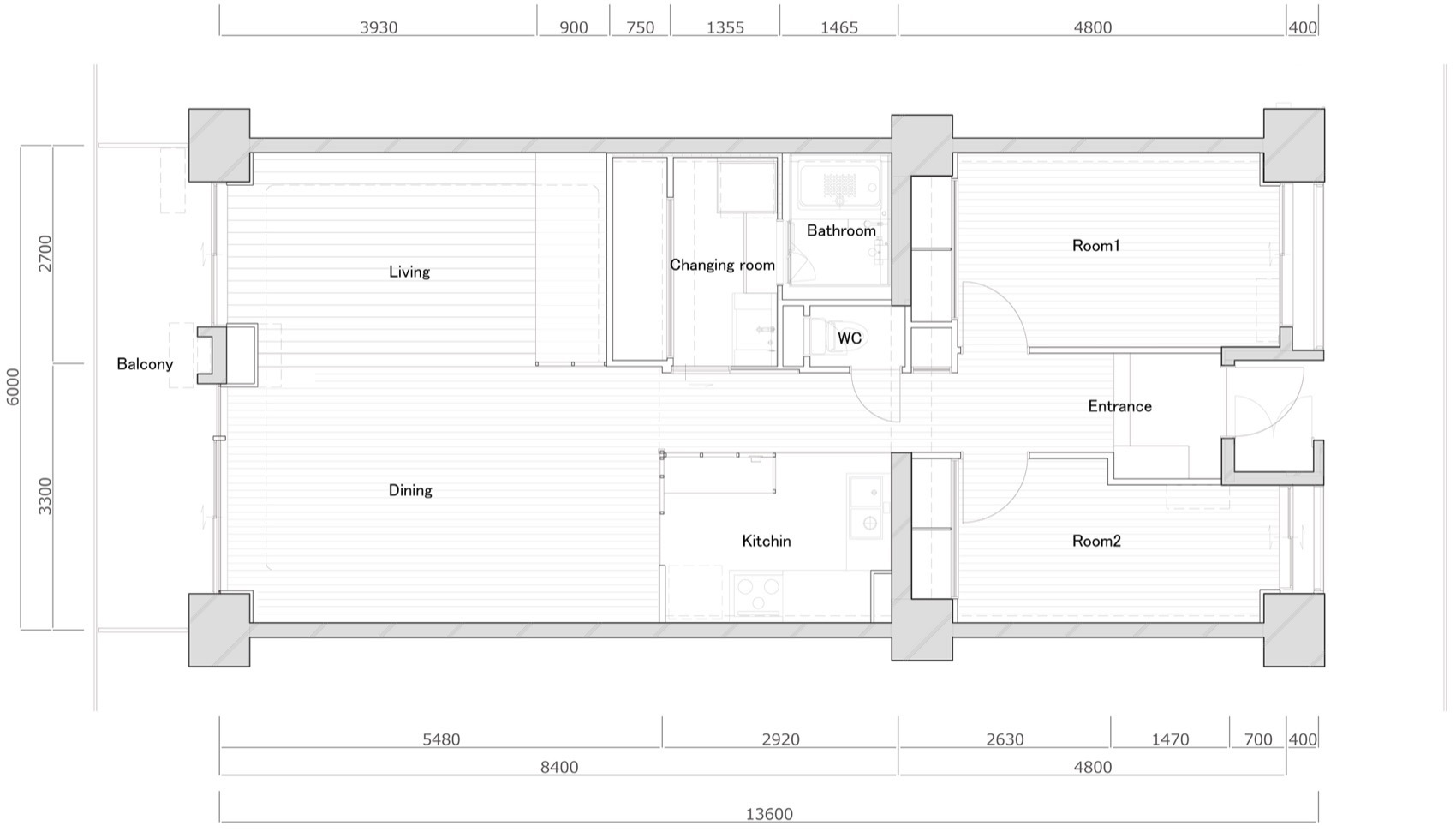 an ordinary renovation of an apartment by takayuki hayashi