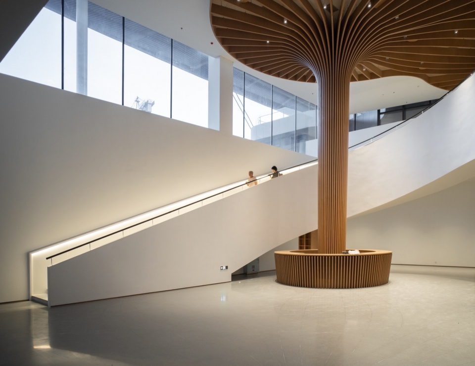 jiaxing hrnt cultural center by sup atelier of thad