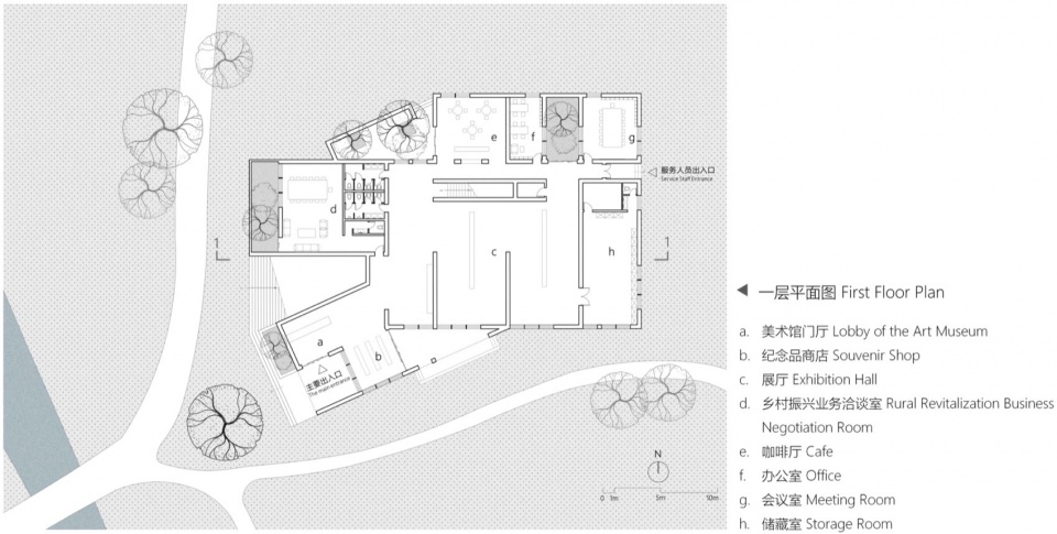 luojiagmo art museum by subtle architects of xauat
