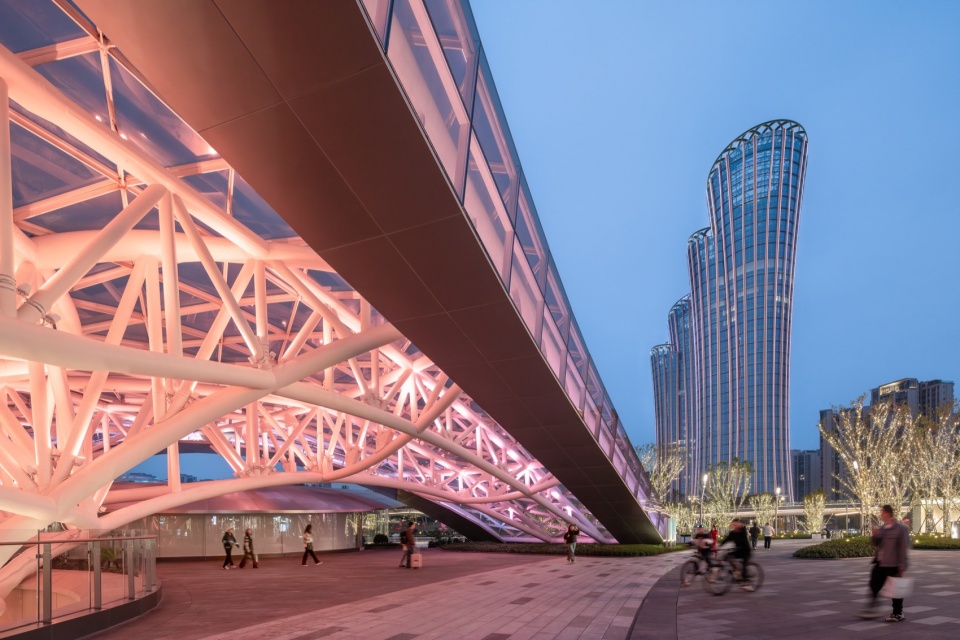 Yibin High Speed Railway Station Gateway Development in Sichuan Province by Pelli Clarke Partners