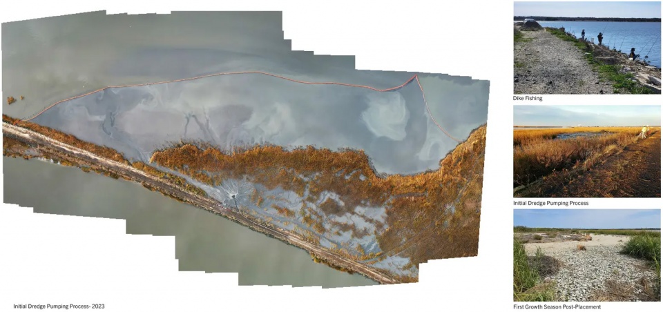 2025 asla research award of honor about time adaptive management for coastal salt marshes emlab the wetlands institute