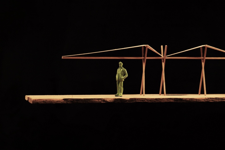 100 Linear Meters Pavilion by Eletres Studio