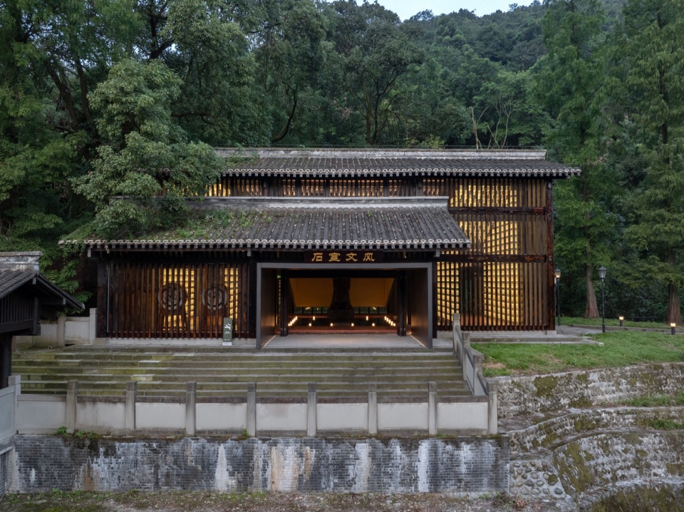 wen weng shrine renovation by un group
