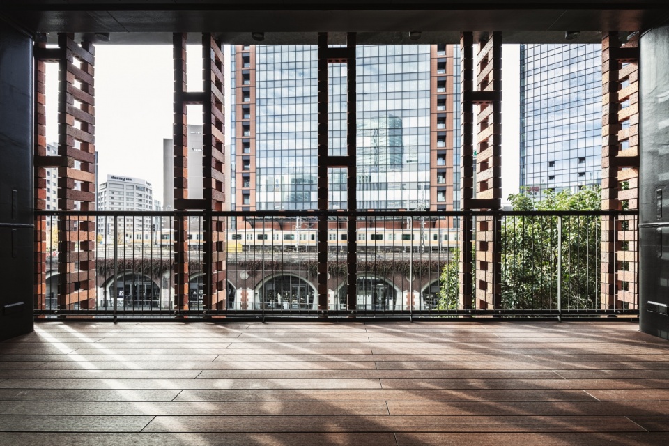 chiyoda city mansei bashi branch officecitizen hall by nikken sekkei ltd