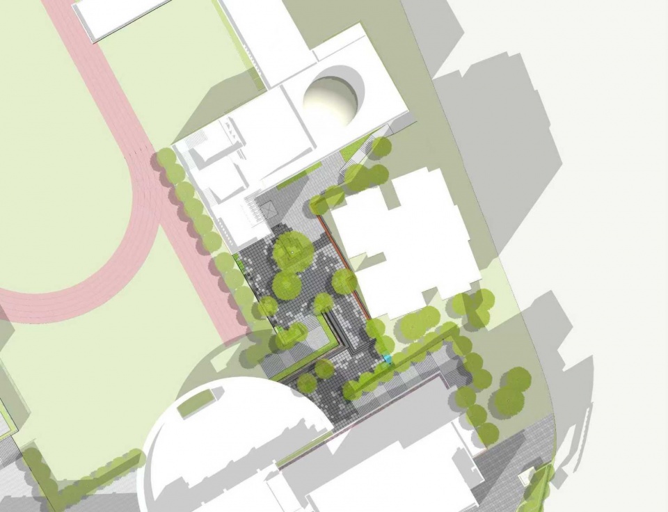 landscape transformation of zhangjiagarden campus bashu secondary school by aofan design