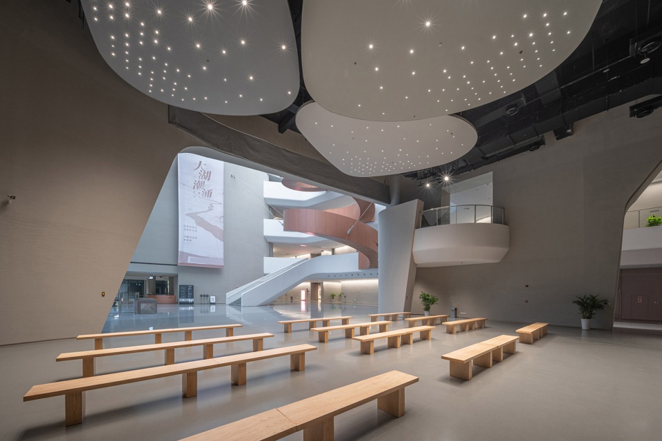 Hefei Art museum by Tongji Architectural Design