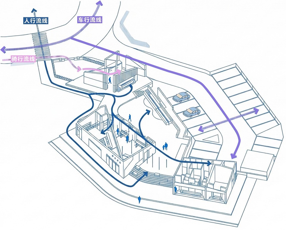 Dongpos Delights Banhu Ridge Post Station by AOMOMO Studio Shanghai Jiao Tong University