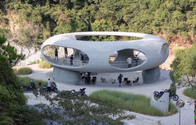 重景环：惠州罗浮山绿屏石滩驿站，HCCH合尘建筑