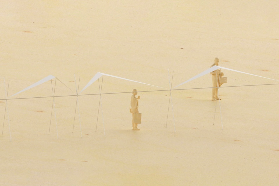 100 Linear Meters Pavilion by Eletres Studio