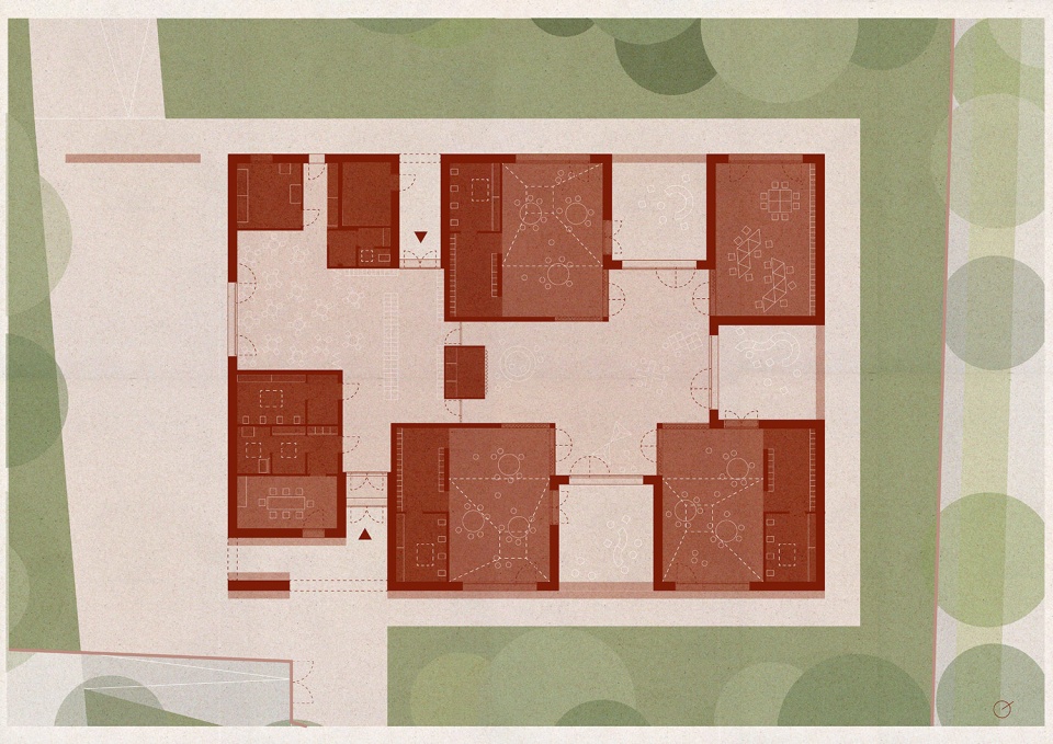 Kinder Rain kindergarten by AACM