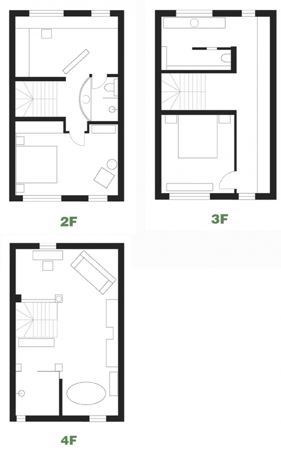 Multi Level Villa Renovation by Qiao Qiaozhi Architecture Lab