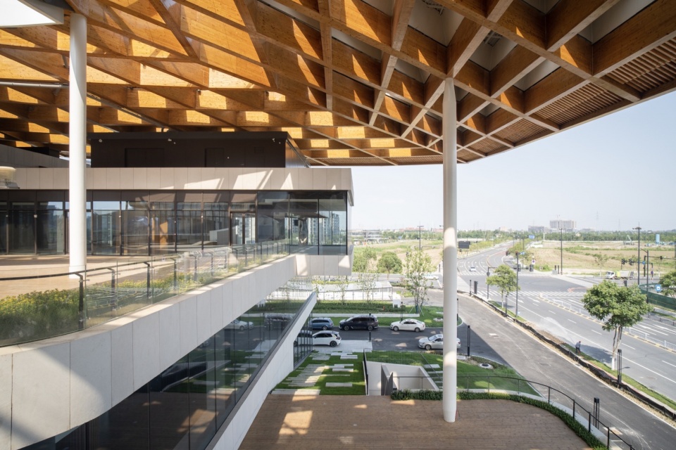 jiaxing hrnt cultural center by sup atelier of thad
