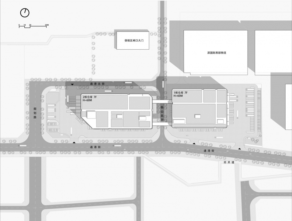 qianhai smart bonded warehouse by architectural design and research institute of scut co ltd