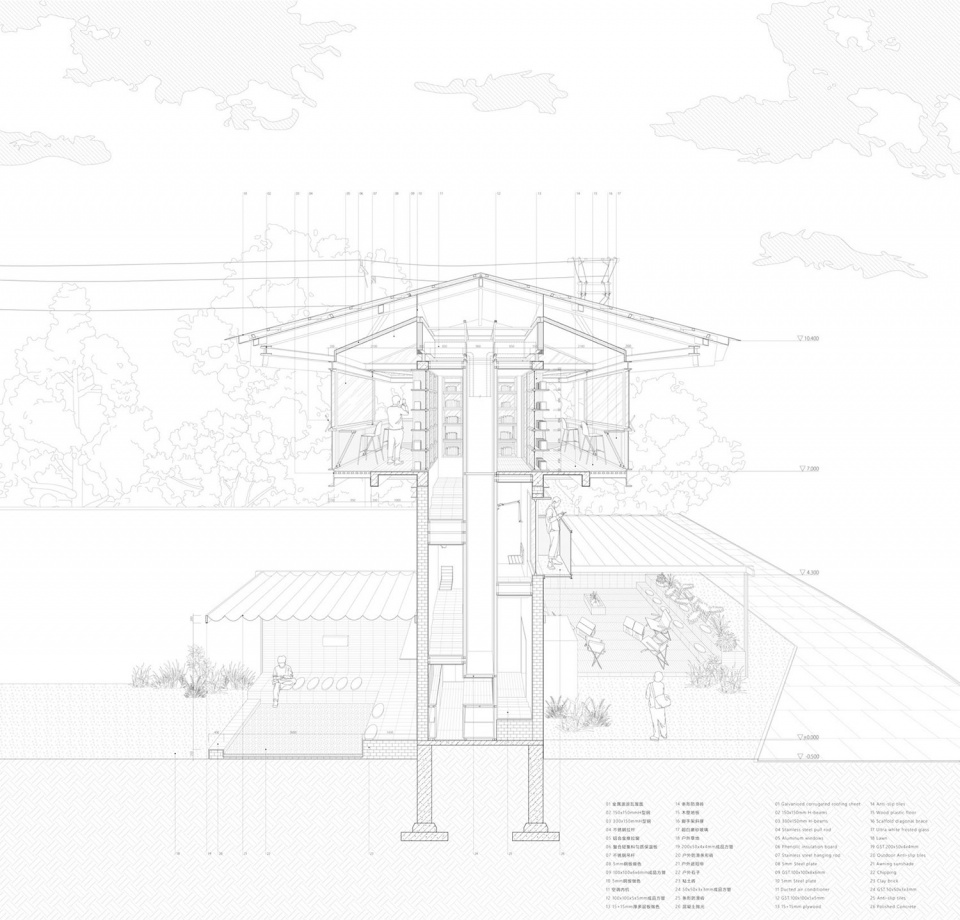 A Very Small 24 hour Bookstore by SZ Architects