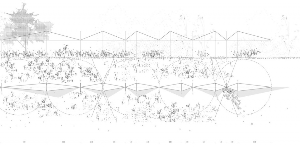 100 Linear Meters Pavilion by Eletres Studio