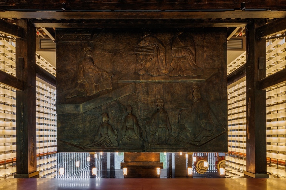 wen weng shrine renovation by un group