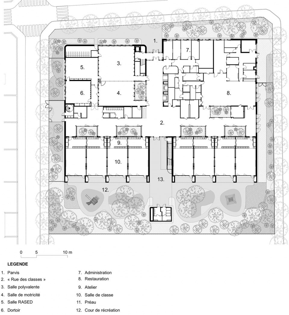 School complex Simone Veil tsv