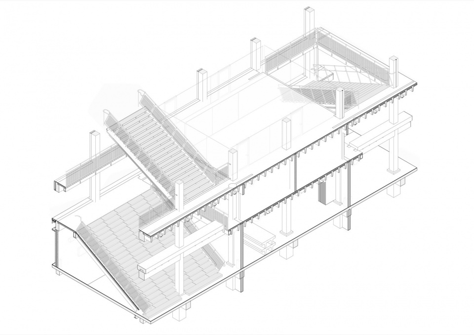 Sectional axonometric © pihlmann architects