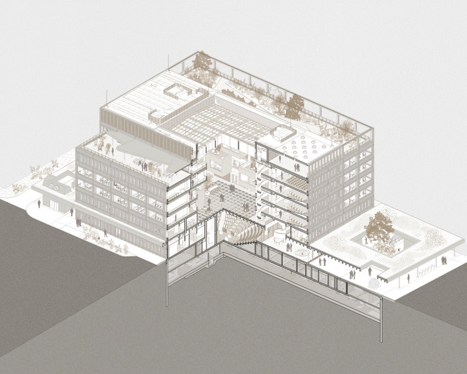 New Faculty of Psychology at the University of Warsaw by Projekt Praga