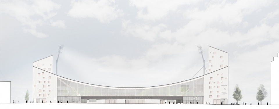 Elevation South © JKMM Architects