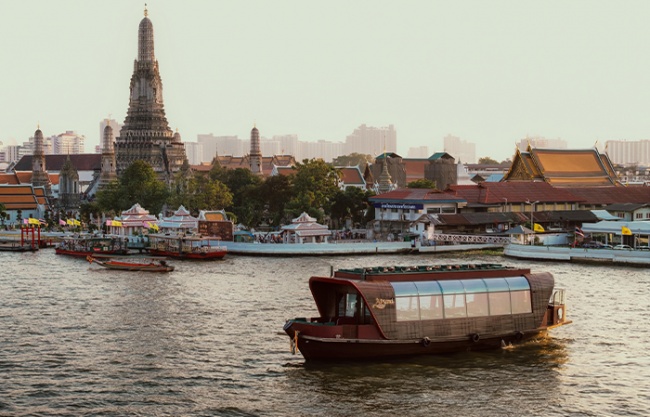 Apsara Cruise, Bar & Restaurant of The Year from World Architecture Festival Interiors by Studio Locomotive