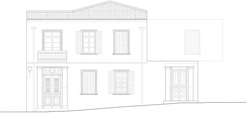 neoclassical townhouse by local local