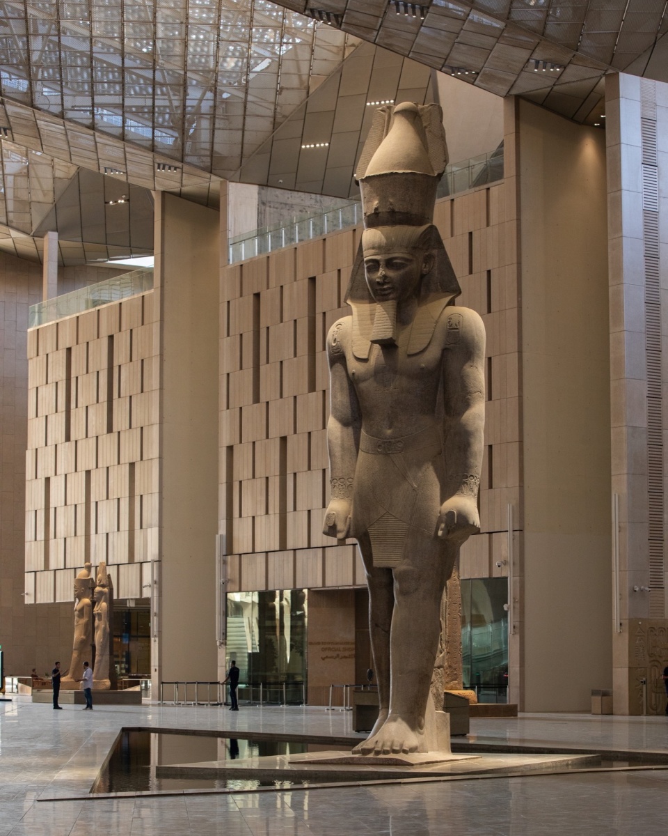 grand egyptian museum by heneghan peng architects