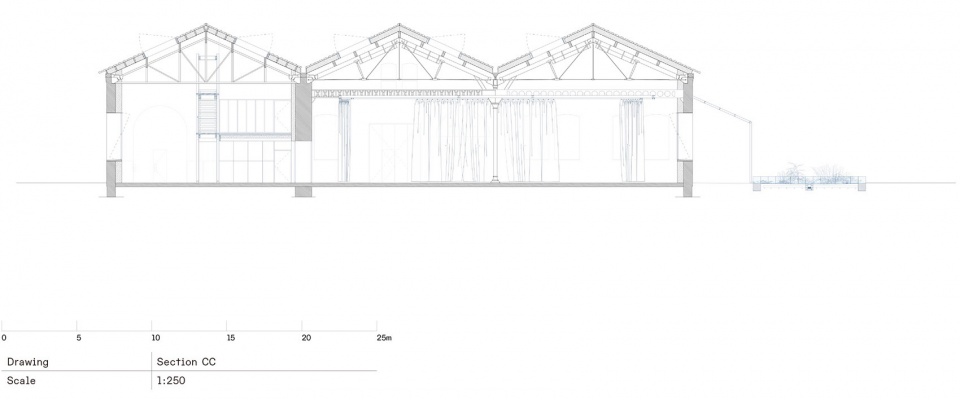 Section CC © ASSEMBLE BC Architects and Studies Atelier Luma 拷贝