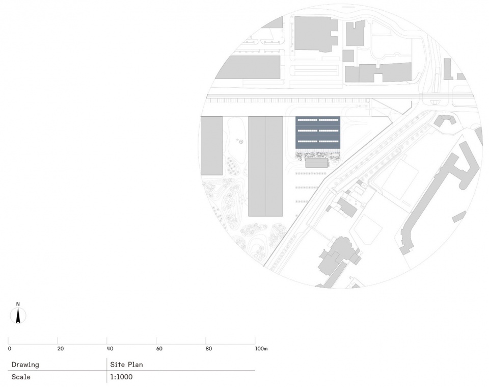 Site Plan © ASSEMBLE BC Architects and Studies Atelier Luma 拷贝