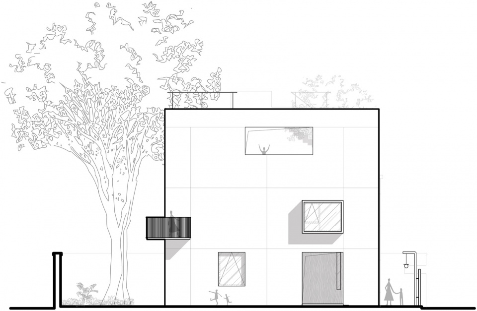 east courtyard by benzhe architecture design