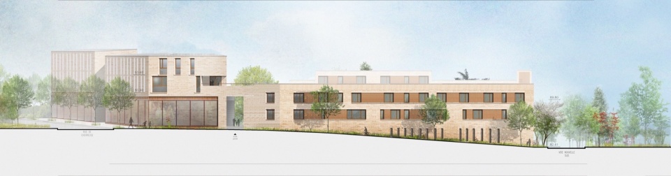 West elevation © Harari architectes